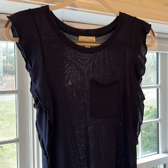 Jun & Ivy Navy Tank Top (size xs) - Picture 5 of 5